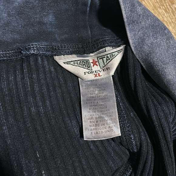 Hard Tail Forever Easy Fit Ribbed Column Maxi Skirt - Picture 5 of 6